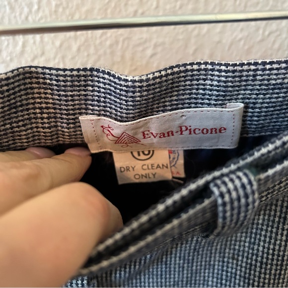 Evan Picone Vintage Blue Wool  Suit 10 - Picture 8 of 15